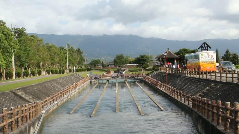 池上圳進水口魚梯