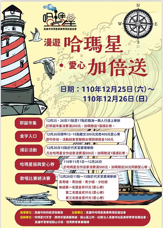 高雄 哈瑪星商圈 漫遊哈瑪星 愛心加倍送